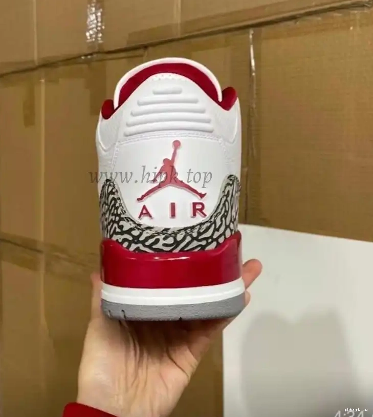 ready jordan retro God Cardinal Pk 3 air Red materials to retail ship 0504